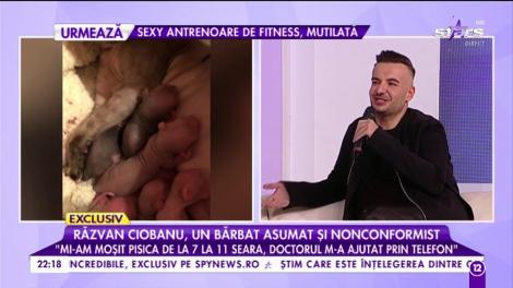 Răzvan Ciobanu, un bărbat asumat și nonconformist: ”Nu am vrut să fac televiziune niciodată, nu a fost un țel pentru mine”