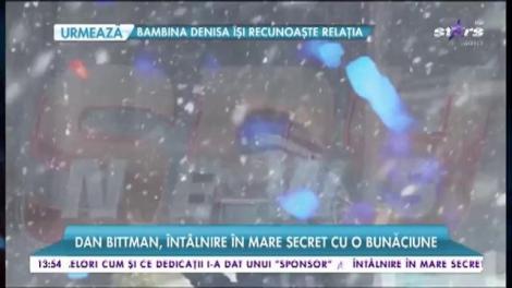 Dan Bittman, întâlnire în mare secret cu o bunăciune  din showbiz-ul românesc!