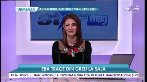 Chiar dacă este însărcinată, Elena Băsescu trage din greu la sală