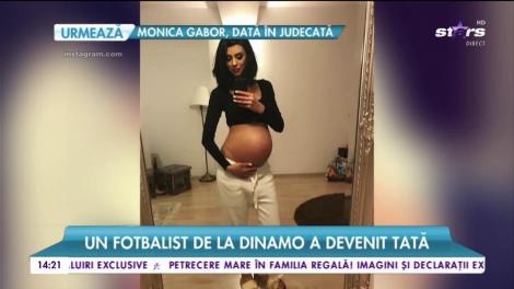 Un fotbalist de la Dinamo a devenit tată. Soția jucătorului a adus pe lume un băiețel