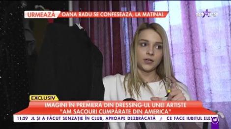 Cum arată dressing-ul artistei Maya Pop : „Am sacouri cumpărate din America”
