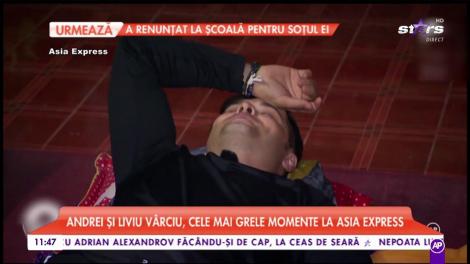 Andrei și Liviu Vârciu, cele mai grele momente la „Asia Express”: "M-am simți la limită! Suntem nemâncați, suntem nedormiți, suntem ne..."