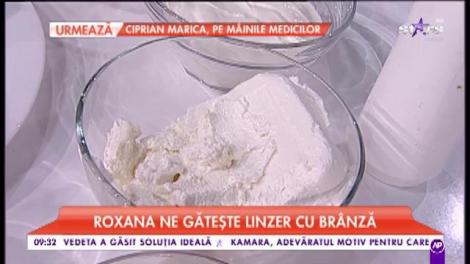 Roxana ne pregătește „Linzer cu brânză”