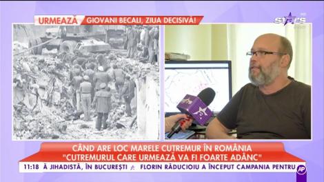 Când are loc marele cutremur în România ”Va fi un cutremur foarte adânc, ceea ce este un lucru bun”