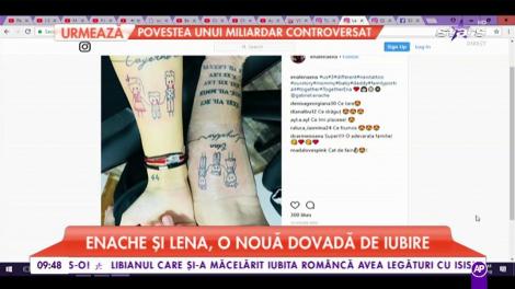 Enache și Lena, o nouă dovadă de iubire