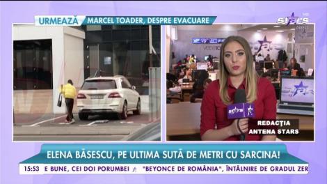 Elena Băsescu, pe ultima sută de metri cu sarcina