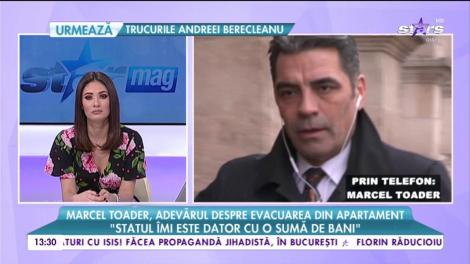 Marcel Toader spune lucrurilor pe nume: ”Eu sunt acasă, bine mersi. Nu am fost evacuat”