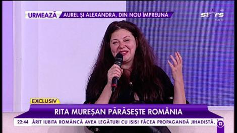 Rita Mureșan părăsește România. Ce a determinat-o pe vedetă să ia această decizie