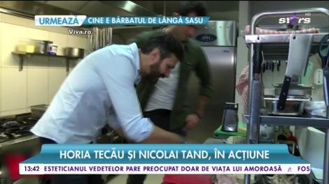 Festin culinar cu doi dintre cei mai sexy bărbați. Toria Tecău și Nicolai Tand, în acțiune