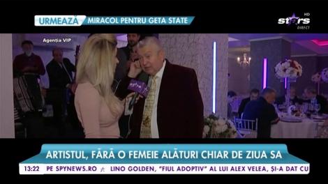 Mare petrecere pentru Gheorghe Turda. Artistul, fără o femeie alături chiar de ziua lui