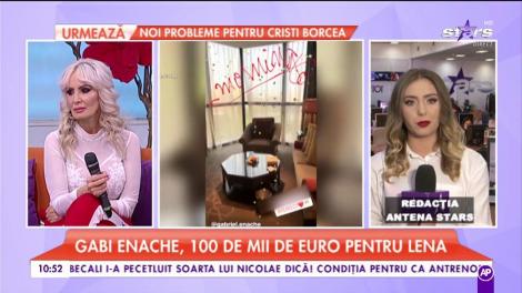 Gabi Enache, 100 de mii de Euro pentru Lena. Pe ce a cheltuit fotbalistul banii