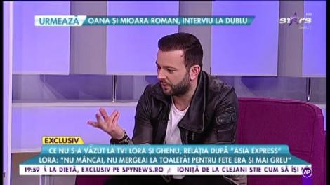 Lora și Ionuț Ghenu, relația după „Asia Express”: "E greu să ne uităm la emisiune acum"