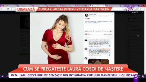 Cum se pregătește Laura Cosoi de naștere