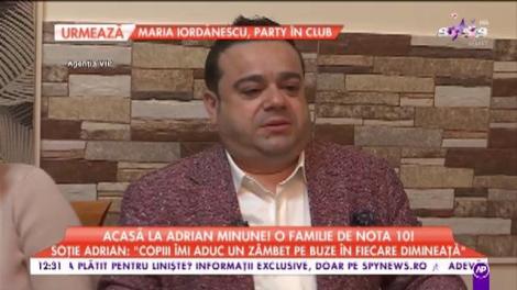 Acasă la Adrian Minune! O familie de nota 10: ”Am crescut mai mult la țară”