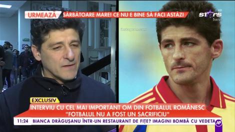 Interviu cu cel mai important om din fotbalul românesc: ”Fotbalul nu a fost un sacrificiu”