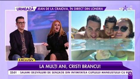 Vedetele din România îi urează „La mulți ani” lui Cristi Brancu