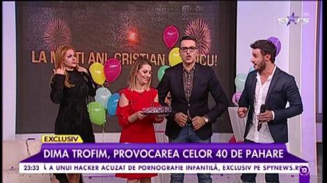 Dima Trofim, provocarea celor 40 de pahare
