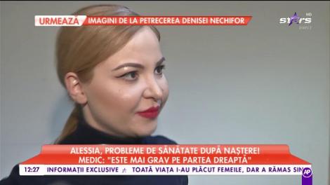 Frumoasa Alessia, probleme de sănătate după naștere: ”Așa tare nu m-a durut niciodată!”. Artista, superbă în prima poză cu bebelușul