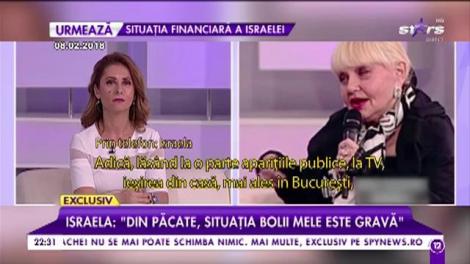 Ultimele declarații ale Israelei: „Din păcate, situația bolii mele este gravă”