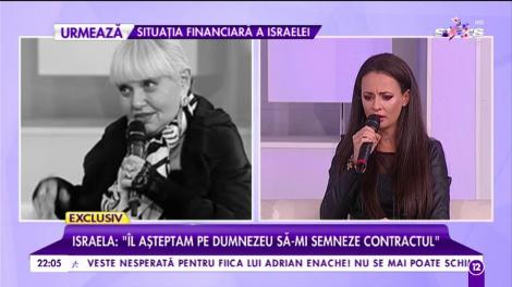 Prietenii Israelei, despre cele din urmă clipe petrecute cu ea: „Am vorbit cu Israela cu două zile înainte să moară, era speriată”