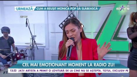 Cel mai emoționant moment de la Radio Zu. O cunoscută artistă și mama ei au izbucnit în lacrimi