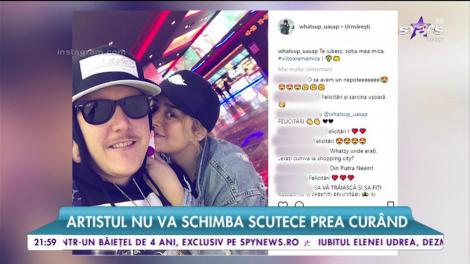 What's Up, primele declarații despre sarcina soției