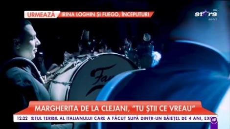 Margherita de la Clejani a cântat melodia „Tu știi ce vreau”