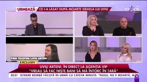 Liviu Arteni, lacrimi amare pentru femeia care l-a susținut o viață: Eu în câteva zile mor, pentru că mă așteaptă ea”