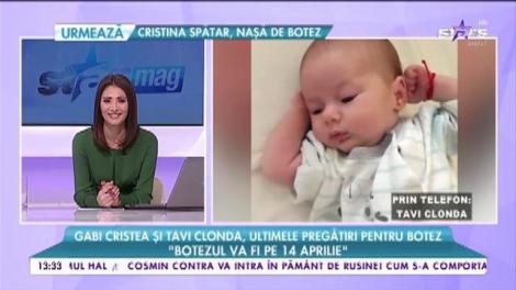 Gabi Cristea şi Tavi Clonda îşi botează fetiţa! Celebrii părinţi au stabilit data creştinării