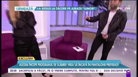 Alessia începe programul de slăbire. Iată câte kilograme are vedeta