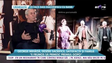 George Mihăiță, despre sacrificii, satisfacții și familie: „Mi-aș dori să petrec mai mult timp cu familia”