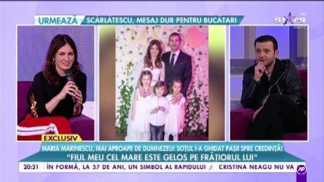 Maria Marinescu a născut și și-a botezat băiețelul în mare secret: „Am bonă și noapte nu simt că am copil”