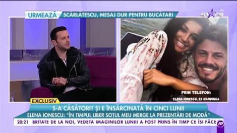 Elena Ionescu s-a căsătorit și e însărcinată în cinci luni!