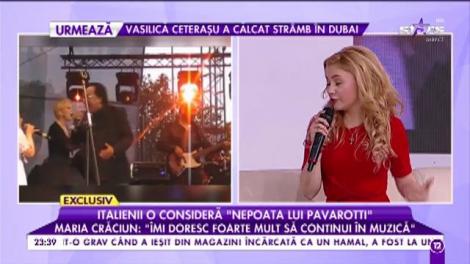 Maria Crăciun, fetița care a cucerit Italia! La doar câțiva ani a cântat pe aceeași scenă cu Al Bano