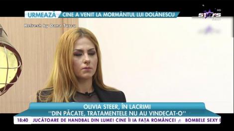 Olivia Steer, în lacrimi: „Din păcate, tratamentul nu a vindecat-o pe sora mea”