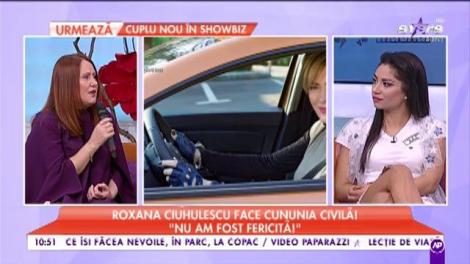 Roxana Ciuhulescu face cununia civilă: „Mă bucur că am făcut-o mai târziu decât niciodată”