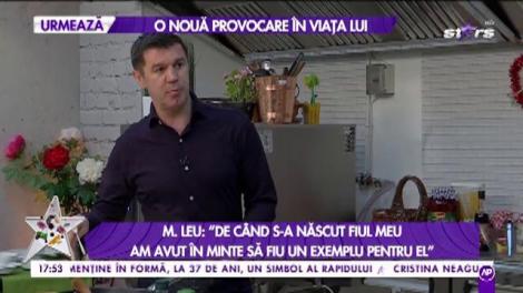 Mihai Leu, despre povestea lui de dragoste : „A fost dragoste la prima vedere”