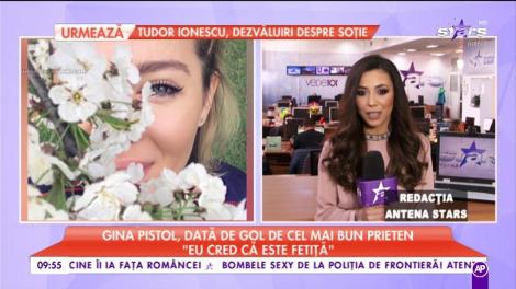 Bomba primăverii în showbiz. Gina Pistol, dată de gol de cel mai bun prieten: „Eu cred că este fetiță”