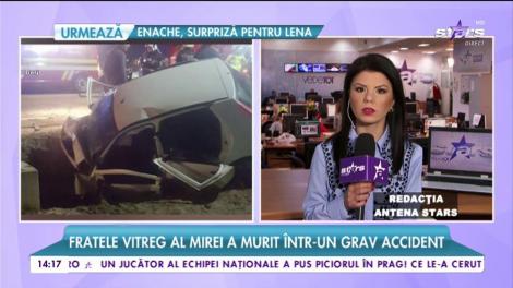 Tragedie fără margini. Fratele vitreg al Mirei a murit într-un accident grav de mașină