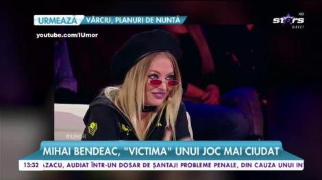 Momente maxime la iUmor. Mihai Bendeac, ”victima” unui joc mai ciudat