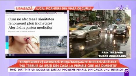 Alertă lansată de medici! Această ploaie înghețată ne poate aduce... MOARTEA. Mii de persoane sunt expuse!