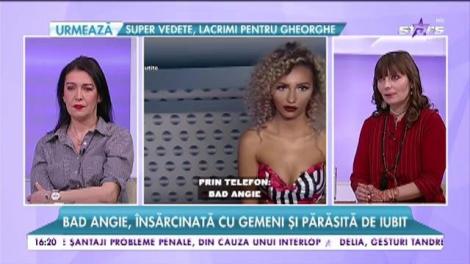Bad Angie, însărcinată cu gemeni şi părăsită de iubit!
