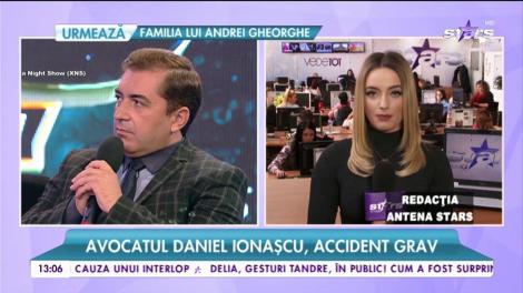 Avocatul Daniel Ionașcu, accident grav. Medicii l-au băgat direct în sala de operație
