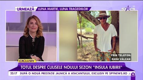 Radu Vâlcan, totul despre noul sezon "Insula Iubirii": "Atmosfera e mai mult decât fierbinte, e diferit de ce a fost până acum!"