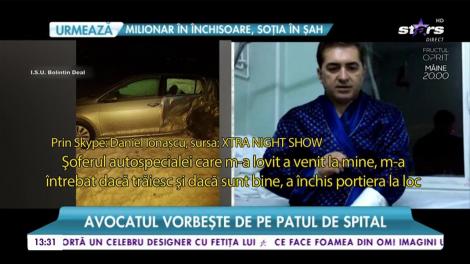 Cum arată avocatul Daniel Ionașcu după groaznicul accident în care a fost implicat