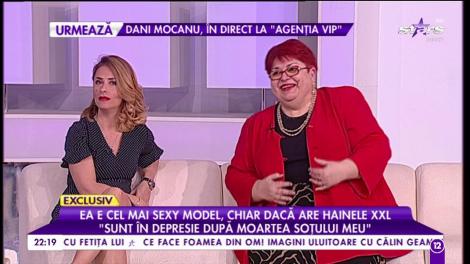 Ea e cel mai sexy model, chiar dacă are hainele XXL: „M-am îngrășat mai tare, merg din ce în ce mai greu”