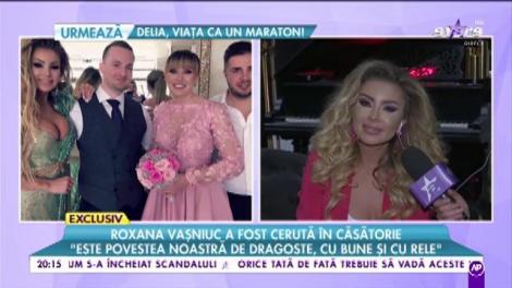 Roxana Vașniuca fost cerută în căsătorie. Va urma cea mai mare nuntă din showbiz a anullui!