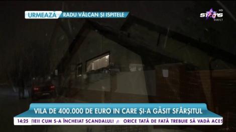 Imagini din casa lui Andrei Gheorghe. Vila de 400.000 de euro în care și-a găsit sfârșitul