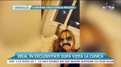 Delia, în exclusivitate după vizita la clinică. Artista spune lucrurilor pe nume