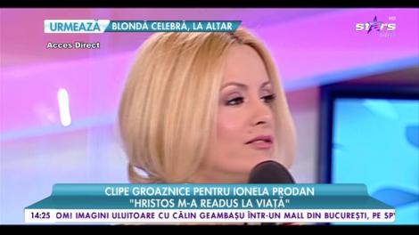 Cumpăna vieții pentru marea artistă: ”Hristos m-a readus la viață”